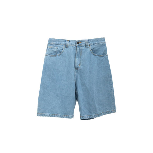 Carhartt WIP Brandon Short Blue Stone Washed I031921_01_06 Degli Uberti